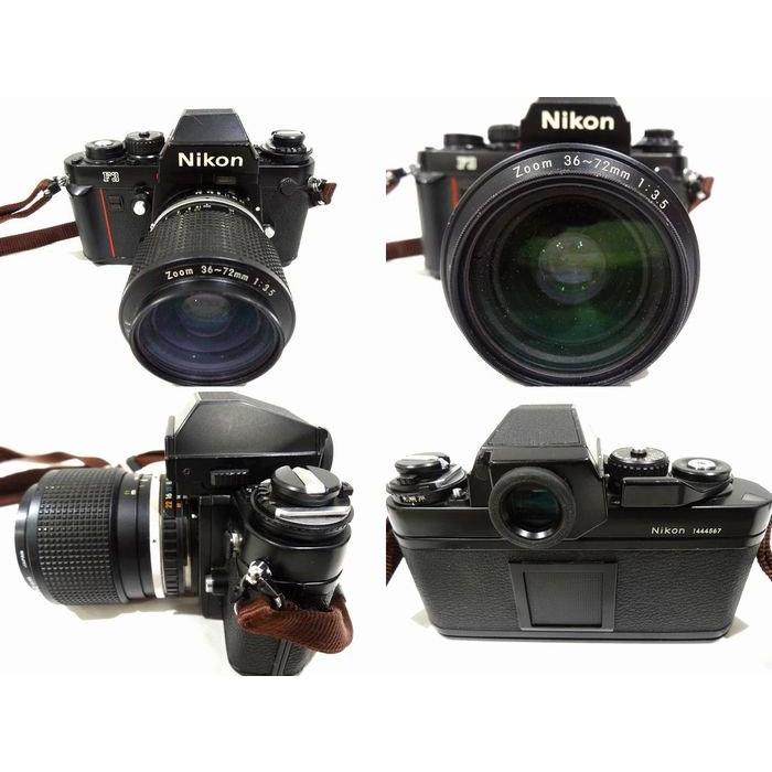 動作確認済み ニコン Nikon F3 □ 一眼レフ フィルムカメラ 36-72mm 70