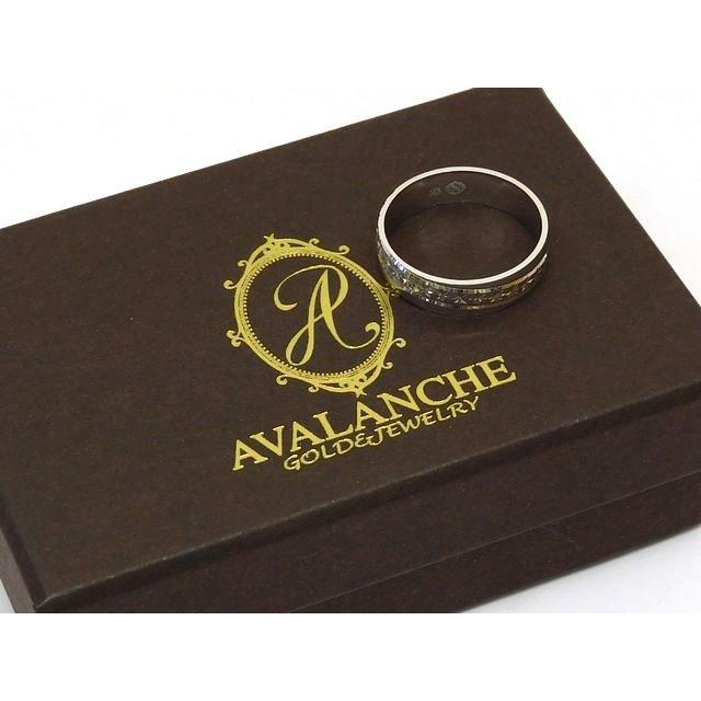 3F 美品 AVALANCHE アヴァランチ アバランチ □ 13号 10K ホワイト