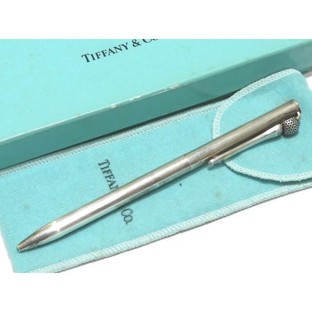 TIFFANY ティファニー シルバー925 ツイスト ボールペン ☆ ゴルフ
