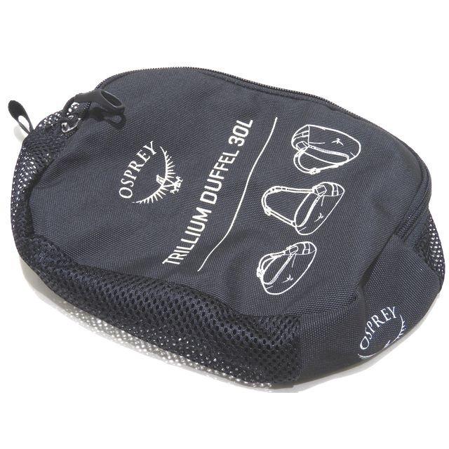 美品 オスプレー 3WAY ダッフルバッグ ☆ トリリウム 30 ブラック 