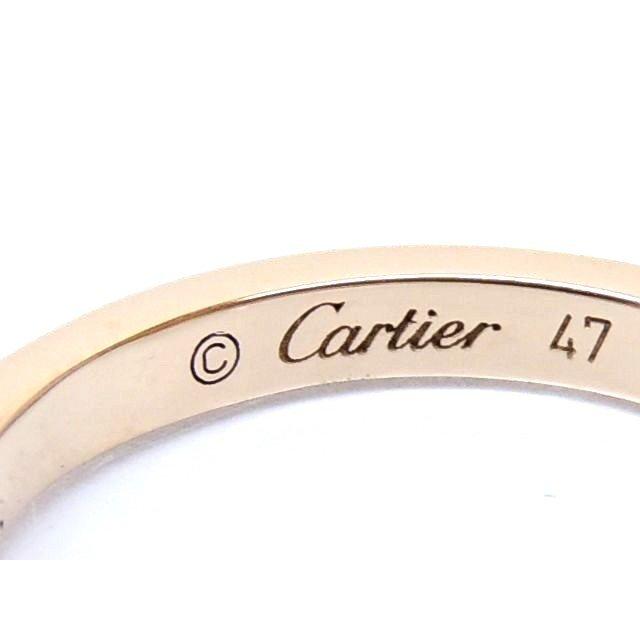 新品同様品 Cartier カルティエ □ バレリーナ ハーフダイヤ リング 7