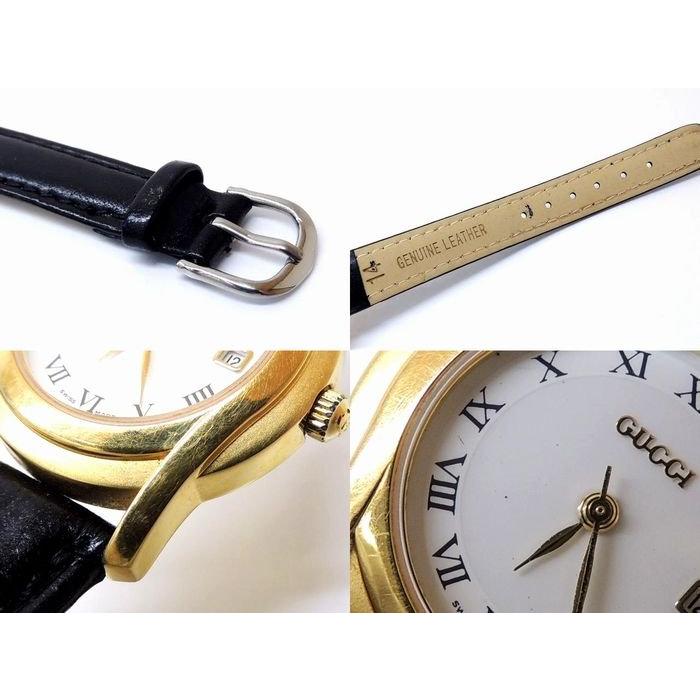 GUCCI グッチ 時計 ☆ 5400L デイト ステンレス ゴールドカラー GUCCI グッチ 時計 ☆ 5400L デイト ステンレス ゴールドカラー