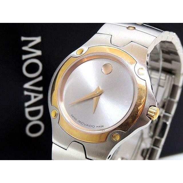 MOVADO モバード レディース 腕時計 □ 86 A1 1831 クォーツ スポーツ
