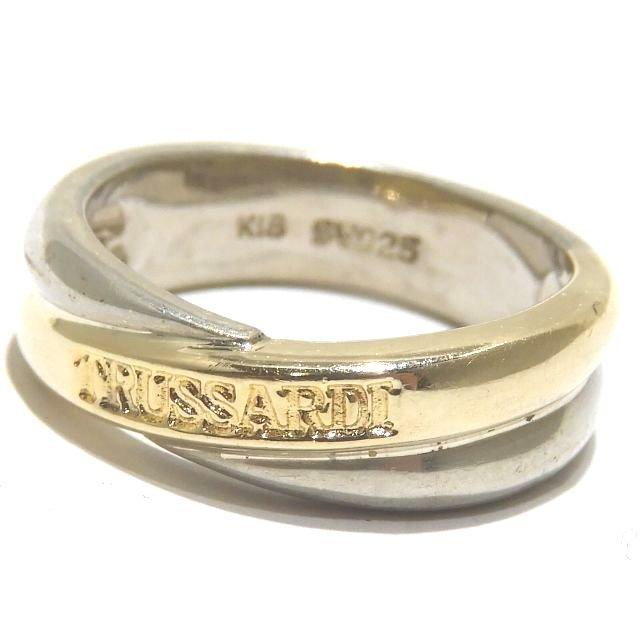 TRUSSARDI トラサルディ リング K18 925 シルバー 10号