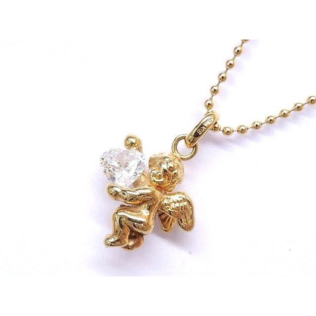 美品 スタージュエリー STAR JEWELRY □ K18YG 天使 エンジェル 