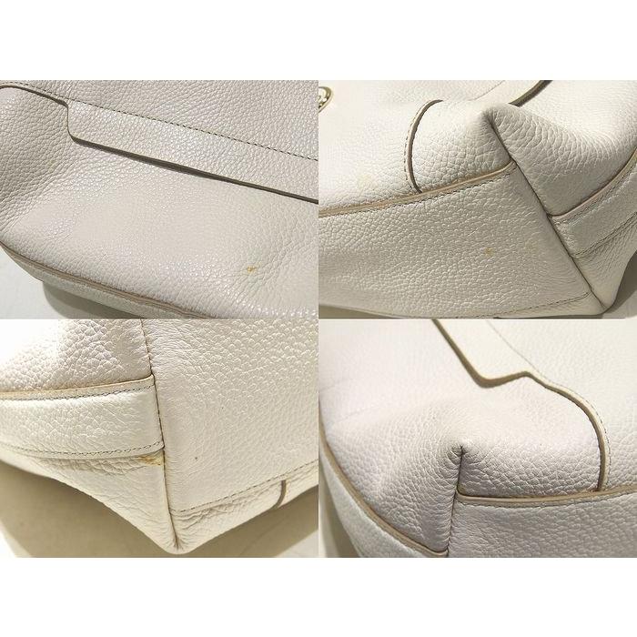 COACH（コーチ） セミショルダーバッグ ☆ 34311 ホワイト系 レザー