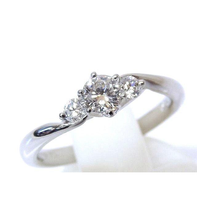 指輪ダイヤ0.345カラット箱、鑑定書付き 指輪ダイヤ0.345カラット箱、鑑定書付き