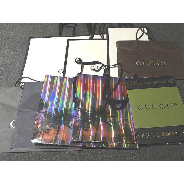 GUCCI 18/ グッチ 付属品 旧型 限定 ショップ袋 ×9枚セット GUCCI 18/ グッチ 付属品 旧型 限定 ショップ袋 ×9枚セット
