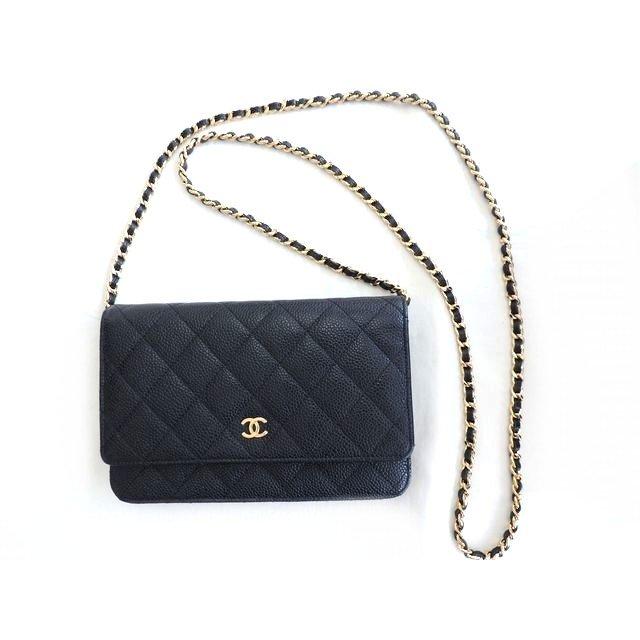 CHANEL 美品 シャネル チェーンウォレット □ AP0250 ココマーク CHANEL 美品 シャネル チェーンウォレット □ AP0250 ココマーク