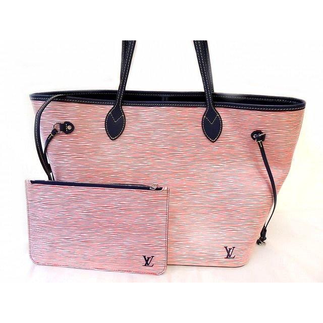 ヴィトン エピ デニム □ ネヴァーフル MM M54546 UB0167 トートバッグ  