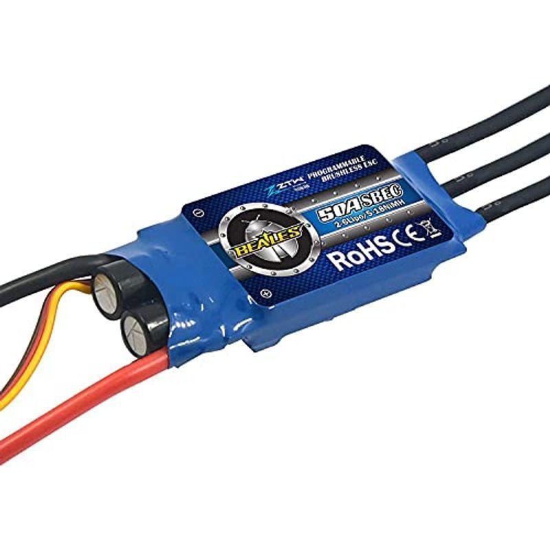 ブラシレスESC 50A アンプ SBEC 5.5V 5A RC飛行機固定翼空用スピードコントローラー ZTW Beatles ES 早い者勝ち ブラシレスESC 50A アンプ SBEC 5.5V 5A RC飛行機固定翼空用スピードコントローラー ZTW Beatles ES 早い者勝ち