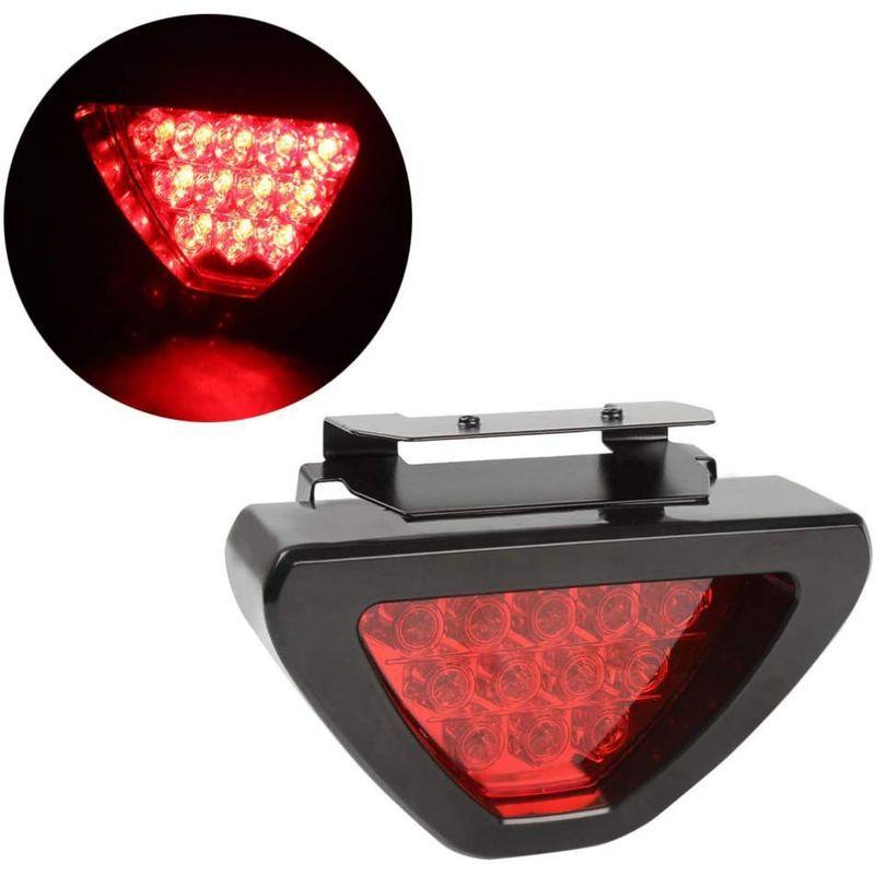 Vorcool 車 Led テールライト ブレーキライト 三角ライト 三角停止板 三角表示板 警告灯 赤 最も 警告灯