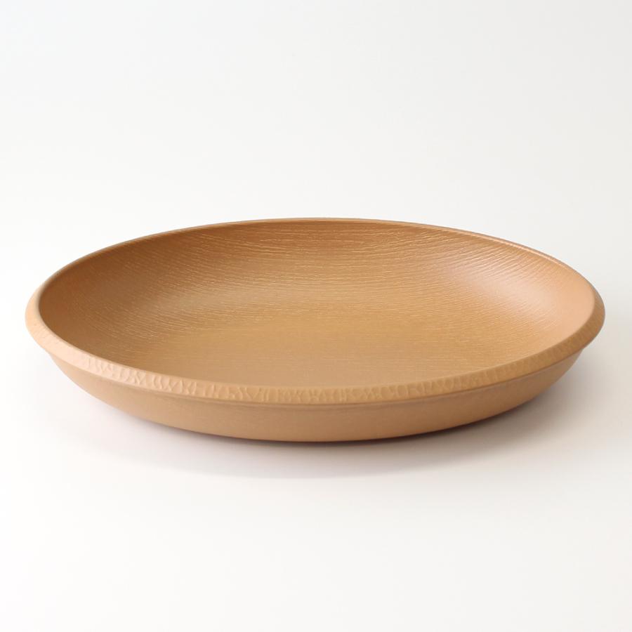 オーバルプレート お皿 こもれび 木目調 レンジ対応 食洗機対応 日本製