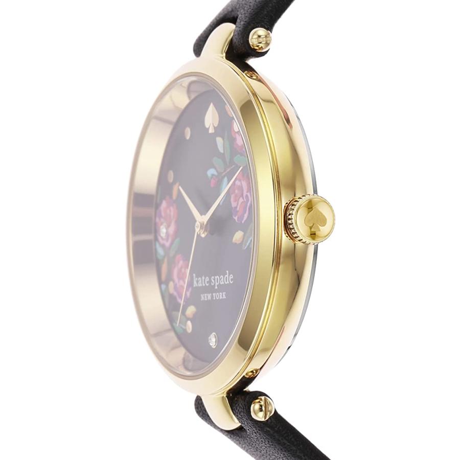 ケイトスペード 腕時計 レディース ブラック 花柄 Kate spade Holland KSW1769 spade ケイトスペード 腕時計 レディース ブラック 花柄 Kate Holland KSW1769 商品情報