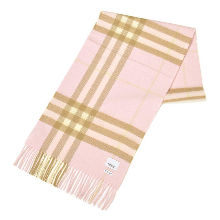 21新発 バーバリー カシミアマフラー ユニセックス アラバスターピンクチェック Alabaster Burberry 並行輸入品 お歳暮 Toscelikspecialsteel Com