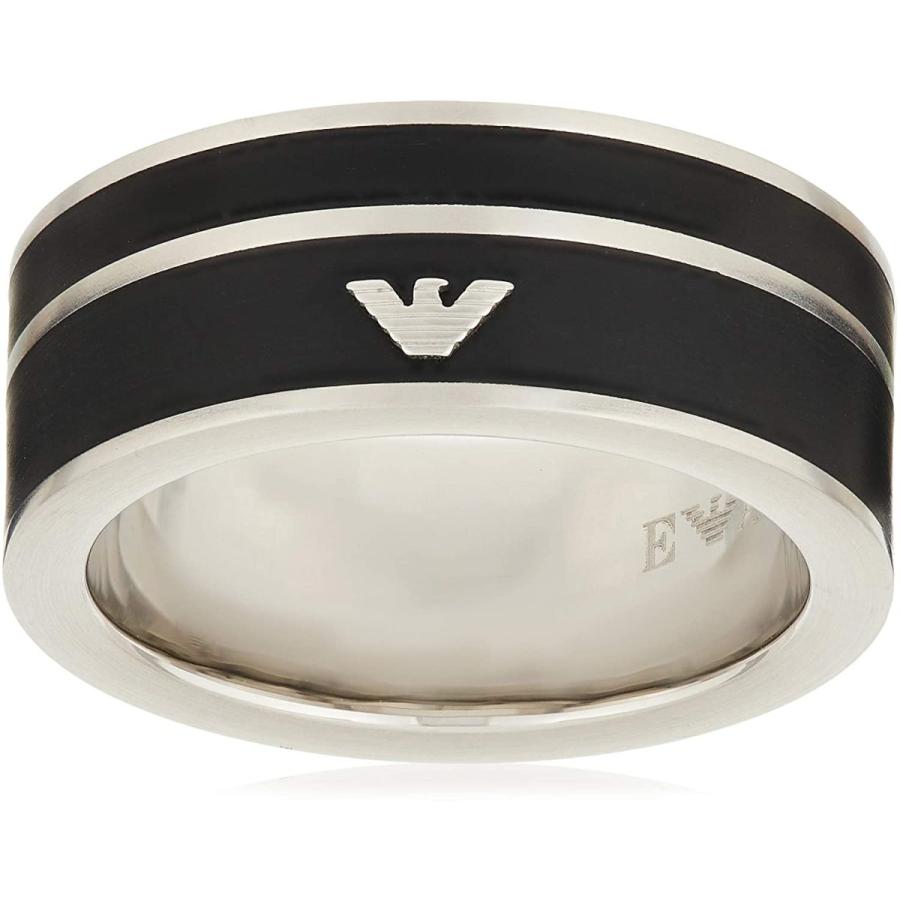 エンポリオアルマーニ リング 指輪 メンズ マットシルバー マットブラック Egs340 Emporio Armani 並行輸入品 Egs340 森の雑貨店 通販 Yahoo ショッピング