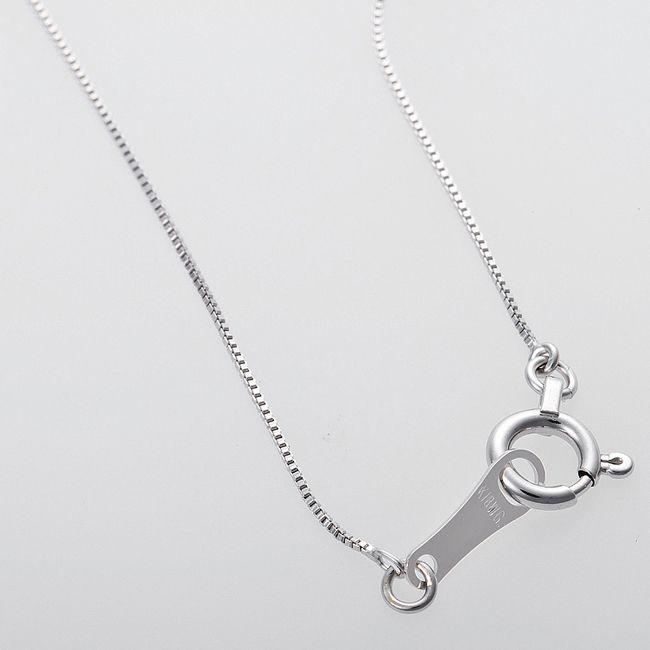 ダイヤモンド ネックレス 0.3ct K18 ホワイトゴールド ハート＆キューピット H＆C 0.3カラット 花 フラワー ペンダント 鑑別カード付きの画像