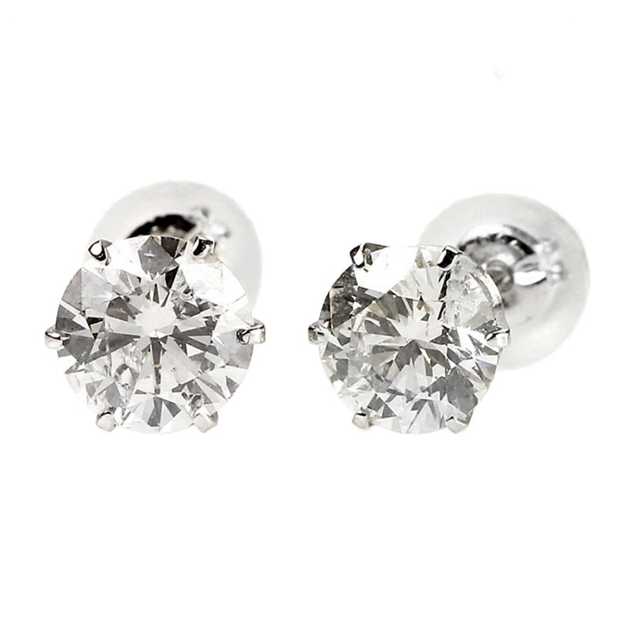 ダイヤモンド ピアス 1カラット プラチナ Pt900 合計1ct ダイヤ ダイヤモンド ピアス 1カラット プラチナ Pt900 合計1ct ダイヤ