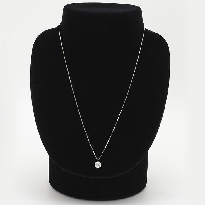 ダイヤモンド ネックレス 一粒 大粒 プラチナ Pt900 1ct ダイヤ