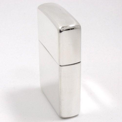 ZIPPO（ジッポー） ライター 純銀製 #15 鏡面ポリッシュ ツヤ有り加工