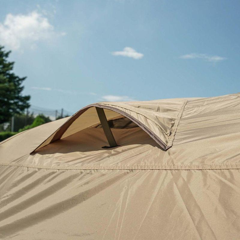 【アウトレット品】 ogawa(オガワ) アウトドア キャンプ テント ピスタ34 3-4人用 サンドベージュ×ダークブラウン 2657 【MYK7627918984】(26840円)