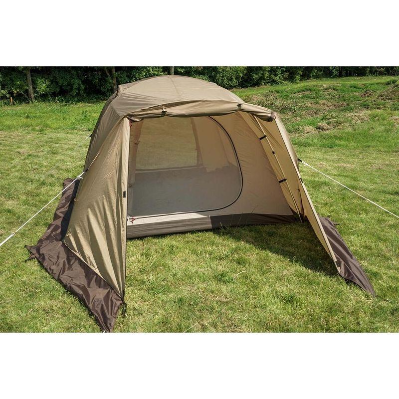 【アウトレット品】 ogawa(オガワ) アウトドア キャンプ テント ピスタ34 3-4人用 サンドベージュ×ダークブラウン 2657 【MYK7627918984】(26840円)