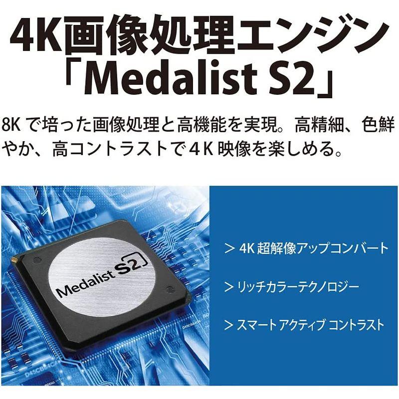 シャープ 65V型 4K 液晶 テレビ AQUOS 4T-C65DN1 N-Blackパネル 倍速液晶 Android TV (2021年モ