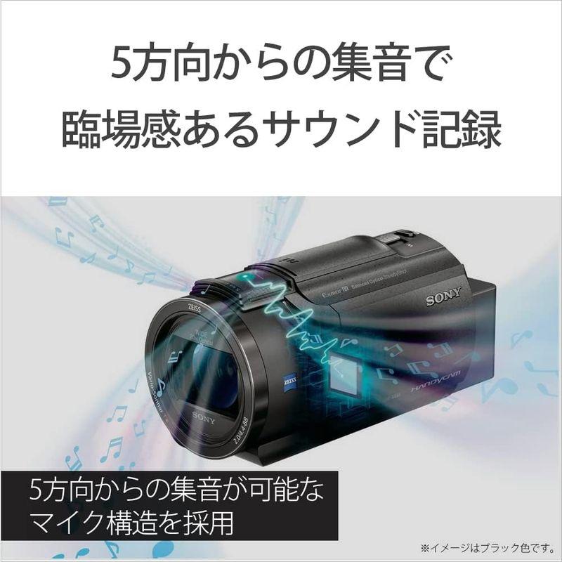 【訳あり・新品】 ソニー / 4K / ビデオカメラ / Handycam / FDR-AX45A / ブラック / 内蔵メモリー64GB / 光学ズーム20 【IQY1514980788】(53307円)