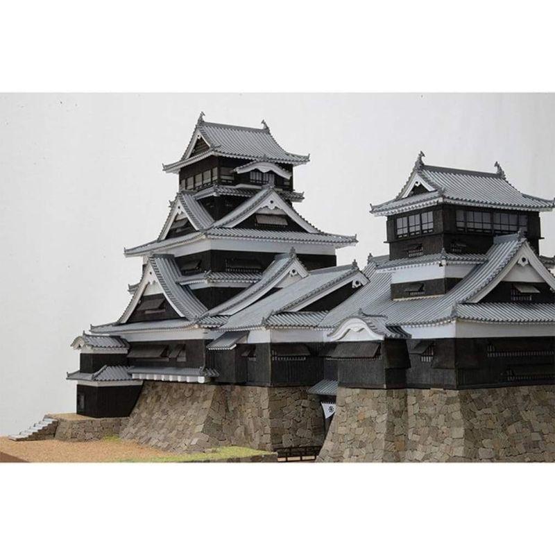 ウッディジョー 1/150 熊本城 木製模型 組み立てキット 1/150 熊本城 木製模型 組み立てキット