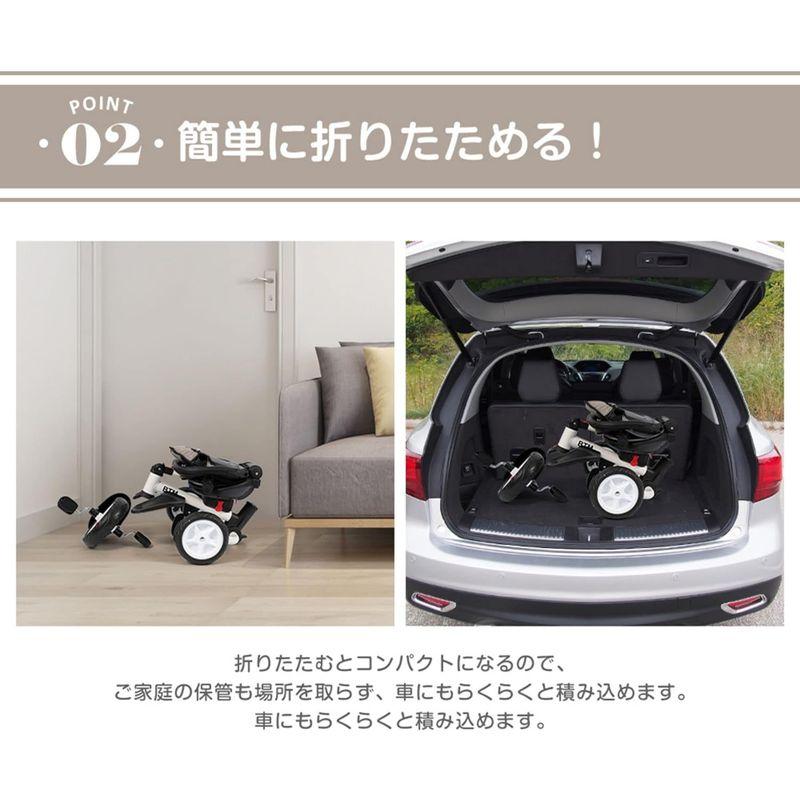 BTM 子供用三輪車 折りたたみ 三輪車 カバー ベビーカー 手押し棒付き 4in1 安全ベルト付き バイク 三輪車のりもの 1歳 2歳 3 子供用三輪車 折りたたみ 三輪車 カバー ベビーカー 手押し棒付き 4in1 安全ベルト付き バイク 三輪車のりもの 1歳 2歳 RIZ1072786399(10566円)