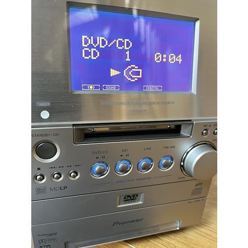 Pioneer アイディ5DV X-SV5DV-S DVD/MDミニコンポーネント