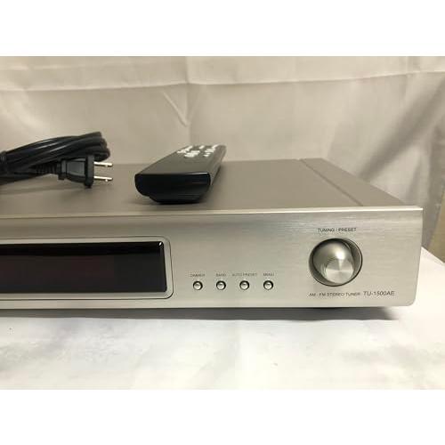 DENON FM/AMチューナーTU-1500AE 動作品（シルバー美品） Amazon.co.jp: Denon AM/FMステレオチューナー プレミアム