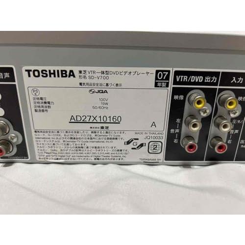 TOSHIBA VHSビデオデッキ一体型DVDプレーヤー SD-V700 31lEOHCV5EL.jpg_BO30,255,255,