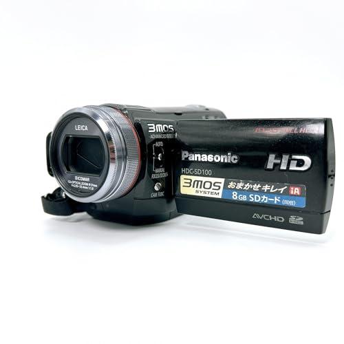 美品　HDC-SD100 Panasonic デジタルハイビジョンビデオカメラ パナソニックの3MOSビデオカメラ HDC-SD100 [動画撮影・動画編集