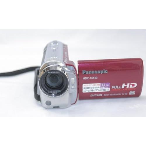 パナソニック デジタルハイビジョンビデオカメラ クランベリーレッド HDC-TM30-R 2mvetro パナソニック デジタルハイビジョンビデオカメラ クランベリー