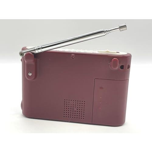 SONY FM/AMハンディーポータブルラジオ レッド ICF-51/R ソニー FM/AMハンディーポータブルラジオ レッド ICF-51/R
