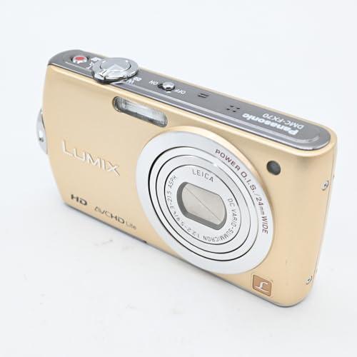✨極美品✨Panasonic LUMIX DMC-FX70 ゴールド コンデジ パナソニック デジタルカメラ LUMIX FX70 リュスクゴールド DMC