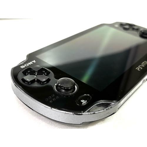 PlayStation Vita - (本体) PlayStation Vita(プレイステーション ヴィータ) 3G/Wi-Fiモデル クリスタル・ブラック(数量限定版) SCE(PCH-1100AB01) PCH-1100｜PlayStation Vita (プレイステーション ヴィータ) 3G
