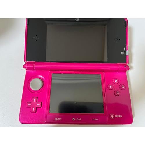6-126 ニンテンドー3DS グロスピンク 箱付き ニンテンドー 3DS グロスピンク 箱付き すぐに遊べるセット 中古