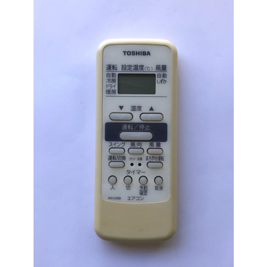 東芝 エアコンリモコン WH-D6B | 