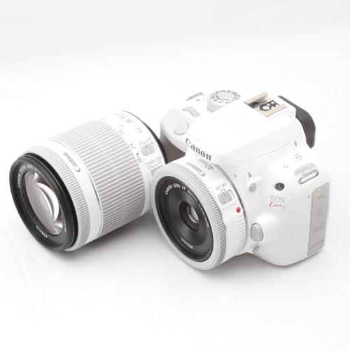 【超美品.希少】Canon EOS Kiss X7 ホワイト レンズ2本 完品 EOS キヤノン デジタル一眼 CANON Kiss X7 ホワイト レンズ