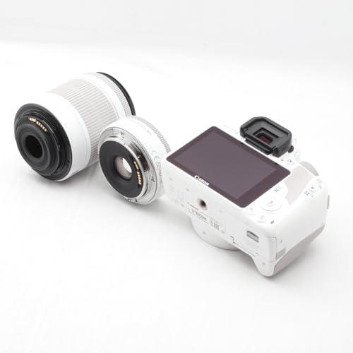【超美品.希少】Canon EOS Kiss X7 ホワイト レンズ2本 完品 EOS キヤノン デジタル一眼 CANON Kiss X7 ホワイト レンズ