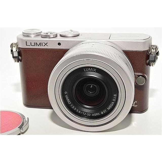 パナソニック ミラーレス一眼 GM1S レンズキット ブラウン DMC