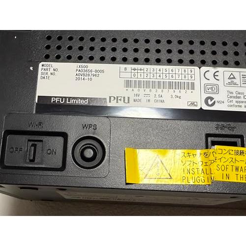 富士通 ScanSnap iX500 (A4/両面) パソコン周辺機器