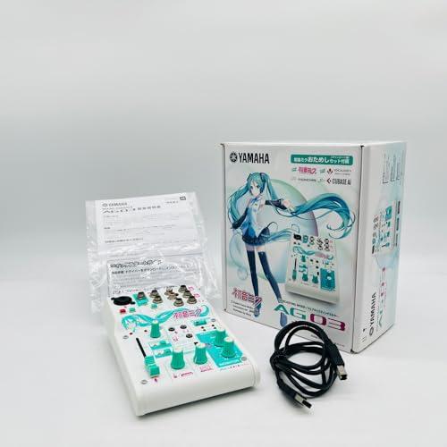 YAMAHA ウェブキャスティングミキサー 初音ミクAG03-MIKU YAMAHA ウェブキャスティングミキサー AG03 MIKU (ミク)、他