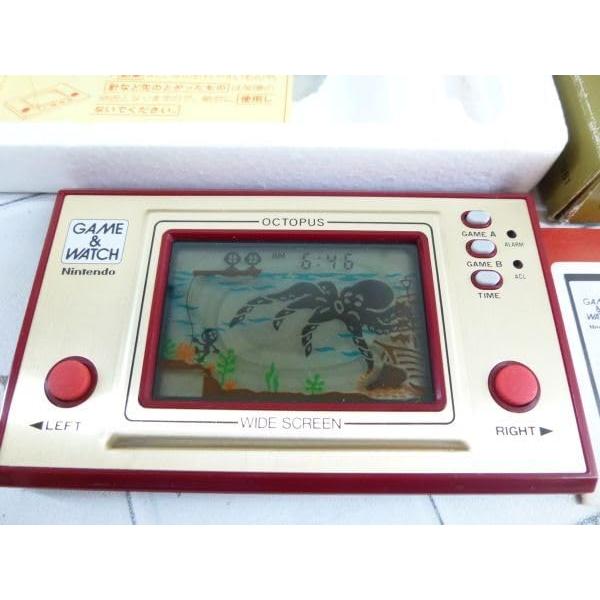 ゲーム＆ウオッチ ワイドスクリーン　オクトパス 任天堂 Nintendo OC-22 オクトパス(OCTOPUS) GAME&WATCH ゲーム