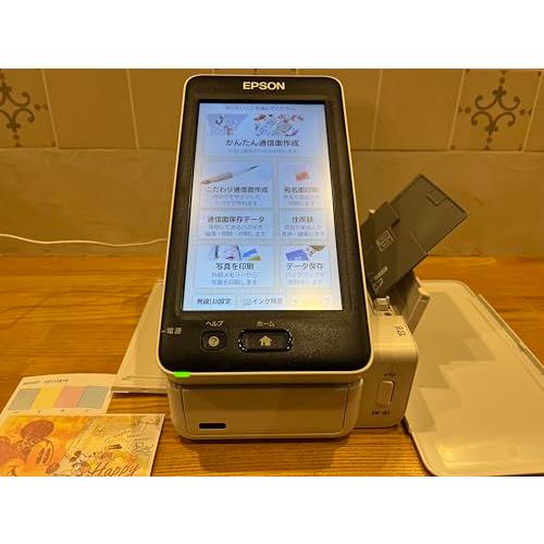 EPSON ハガキプリンター PF-81 年賀状 宛名達人 タッチパネル