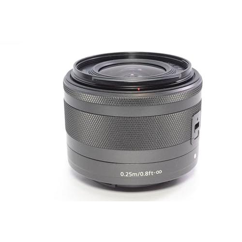 【外観特上級】Canon 標準ズームレンズ EF-M15-45mm F3.5-6.3IS STM(グラファイト) ミラーレス一眼対応 EF-M15-45ISSTM Amazon | Canon 標準ズームレンズ EF-M15-45mm F3.5-6.3IS STM