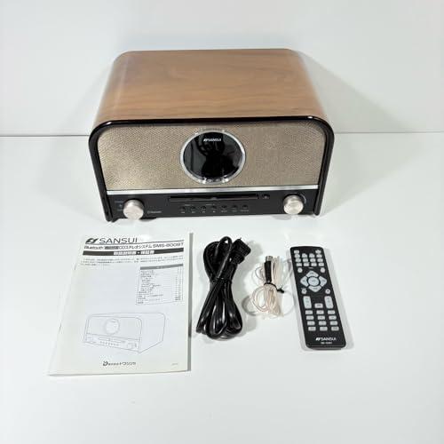 SANSUI SMS-800BT Bluetooth オーディオ機器 SANSUI、和紙スピーカー搭載のCDオーディオ「SMS-800BT」 - 価格.com