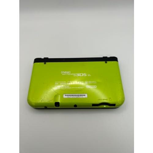Newニンテンドー3DS LL ライム×ブラック 箱付き 3-143 ニンテンドー3DS - 美品 Newニンテンドー3DS LL ライム×ブラック